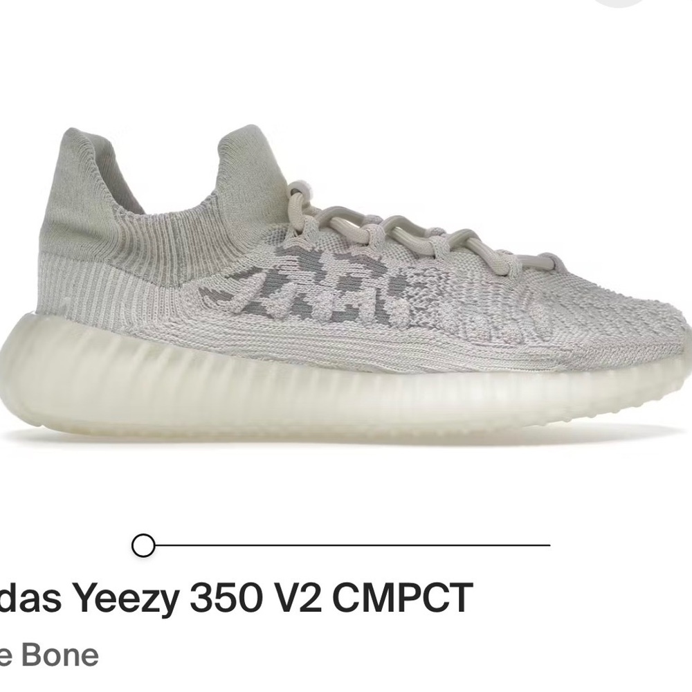 Adidas Yeezy 350 V2 CMPCT in Light Gray/ NWT and BOX